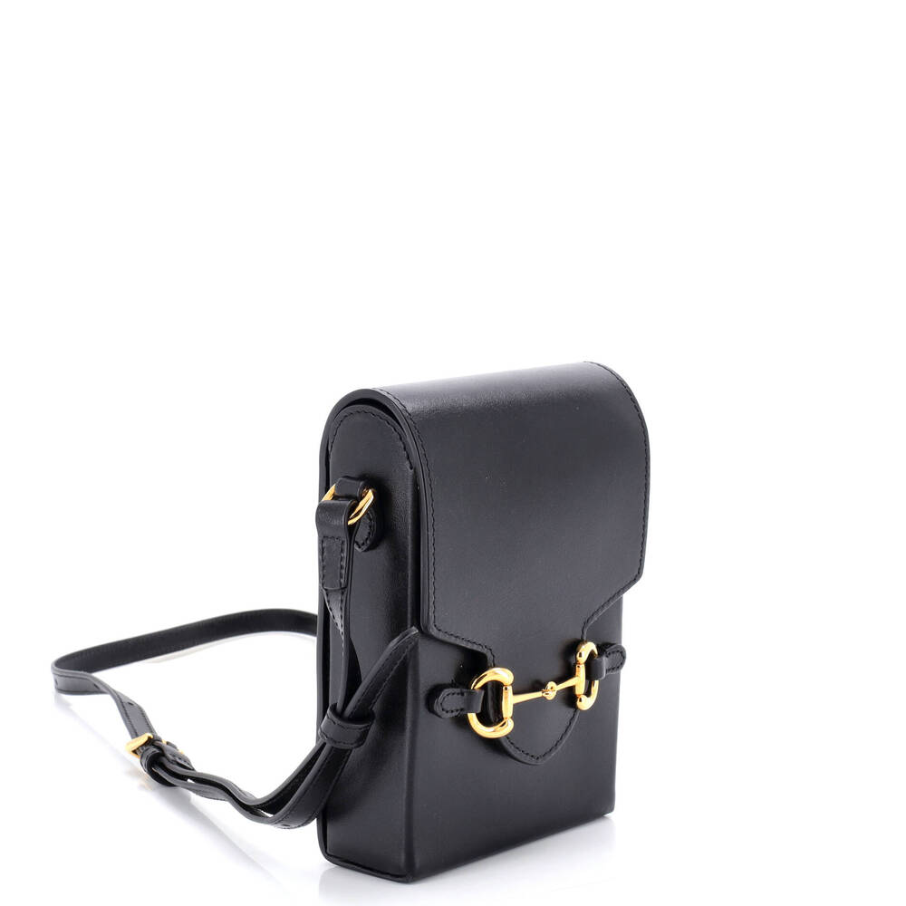 Gucci Horsebit Crossbody Bag Leather #202462G10B - Picture 2 of 7